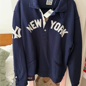 Polo Ralph Lauren Navy Yankees Sweatshirt